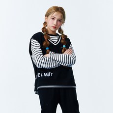오션스카이 [2color]여아 그래픽 포인트 vest - 멀티 548845