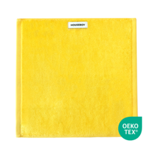 하우스보이 흡수력 좋은 어린이집 주방 고리 수건, 1개, 허니옐로우 40수 95g