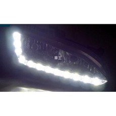 車王汽車精品百貨 Hyundai ix45 Santa Fe 現代 日行燈 晝行燈 霧燈改裝, 1個