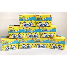 潮昇動漫 海綿寶寶海底歡樂派對 拼裝積木盲盒 桌上擺飾 隨機出貨, 1個