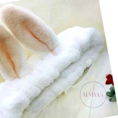 엠비아5 토끼 세안밴드 화이트 세안머리띠