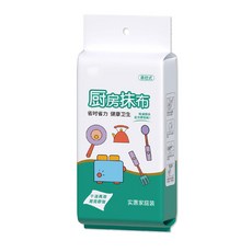 廚房抹布 乾濕兩用 用完即拋, 1個, 30個裝