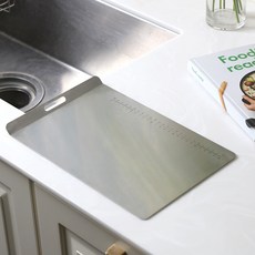 테르헨 316 스텐 도마 무연마제 국산도마, 1개, 기본형