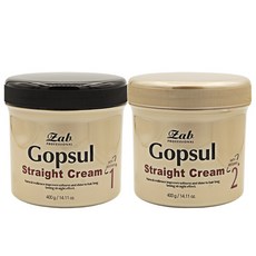 자브곱슬스트레이트크림 1제400g+2제400g 헤어앰플+꼬리빗증정 남자다운펌 매직약 셀프펌 모발크림 악성곱슬 파마머리풀기 미용실, 1개, 400ml