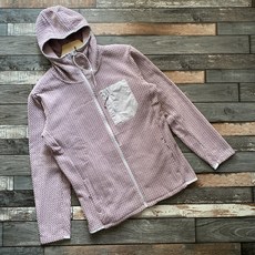 남성용 아웃도어 플리스 재킷 속건 지퍼 후드 스웨트셔츠 코트 캐주얼 스타일 폴리에스터 섬유, 2엑스라지, 분홍색