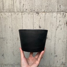 酉5PM 黑膠盆, 黑色, 1個