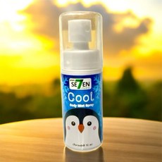 SEVEN Cool Body Mist Spray 涼感身體噴霧, 1個, 涼感噴霧15ml/2028/5