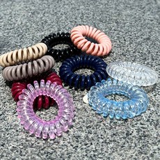 PH 포니테일머리끈 스프링 머리끈 6개입