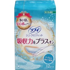 유니참 소피 싱크로핏 12피스 ×3개 세트, 1개, 1개입