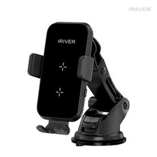 아이리버 듀얼코일 차량용 핸드폰 고속무선충전 거치대 ICR-L301W