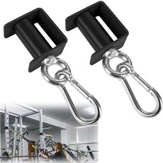 YZZHAJ 2 PCS 파워 랙 부착물 랙용 밴드 페그 스쿼트 저항 후크 오링 다용도 체육관 장비 부착물이 인치에 맞습니다