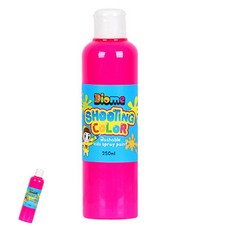 [팔마누] 미술용품 미술수업 어린이미술 미술놀이 스프레이 물감 슈팅 컬러 리필 250ml 형광분홍