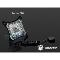Bitspower BP-WBCPUEFX-RGB INTEL RGB 水冷頭, 1個
