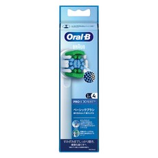 Oral-B 歐樂B 基礎清潔X型刷頭 4支入, 1盒, EB20RX