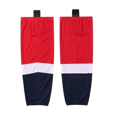 아이스하키장비 HS100 시리즈 팀 컬러 드라이 핏 아이스 하키 연습 양말/각반 남성 및 소년-시니어 주니어-성인 청소년, 20-22