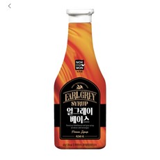 녹차원 얼그레이 시럽 베이스 450g 1개입 3개