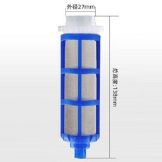 前置過濾器濾芯 316不鏽鋼濾網 家用自來水管道過濾器, 1個, 40微米濾芯單個刮洗款, N/A
