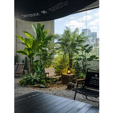 대형 인조나무 덩굴 조화 식물 장식 화분 실내 정원, 1개, 1_2.5M 덩굴