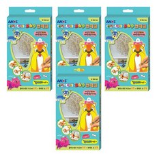 아모스 썬데코 강아지 만들기 글라스데코세트, 혼합색상, 4세트