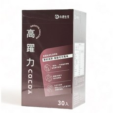 永德生技 高躍力 厚奶高鈣 30粒, 1包, 香醇可可