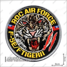 【ARMYGO】空軍F-5E 虎式戰機章, 1個, 不車魔鬼氈