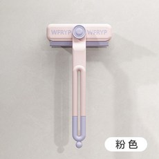 臺灣*出貨 浴室頭髮清理夾衛生間下水道夾子毛髮拾取器地漏疏通夾頭髮神器, 粉紫色【品牌定製】