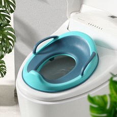 嬰兒童大號馬桶圈坐便器 男女寶寶專用坐墊便盆蓋梯 小孩厠所家用, 綠綺坐便圈