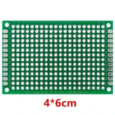 7x9 6x8 5x7 4x6 3x7 2x8cm 양면 프로토 타입 Diy 범용 인쇄 회로 PCB 보드 Protoboard 46 68 57 37, 06 4-6