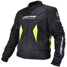 ASTONE 疾速防摔衣 (黑黃) 四季型 可調式設計 反光 防風內套, 1個, 2XL