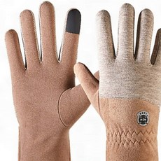 후리스기모 터치가능 보온장갑 겨울철 스마트폰 조작 남녀공용 겨울장갑