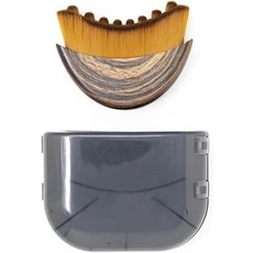 림프 컨투어 페이스 바디 브러시 얼굴용 배수 마사지기 드라이 브러싱 턱 턱선 조각 피부에 정확하게 맞도록 인체 공학적으로 설계 2세트 224826, 1세트