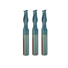 全鎢鋼斜刃立銑刀 10X0.5 / 10X1 / 10X1.5 / 10X2 / 10X3 5X5, 1個, 10X0.5°