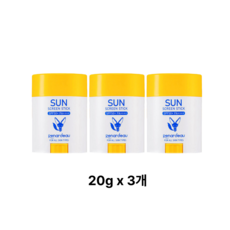 르나르도 썬 스크린 스틱 SPF50+ PA++++, 20g, 3개