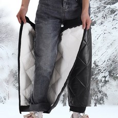 電動車護膝 冬季摩托車騎行保暖護腿 防風防寒電瓶車擋風男女護具, 【1衹】牛津佈帶掛鈎--70釐米【內裏顔,均碼