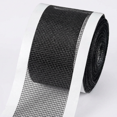 타니아홈 자유커팅 배수구 거름망 하수구 머리카락 테이프, 블랙