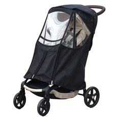 맘네스트 T타입 트라이크 4계절 방풍 레인 커버_타보 트래블러 에이블 스핀 코지 르베르 앨빈 젠 등 호환, 블루블랙, 1개