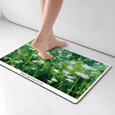 노아갤러리 빨아쓰는 욕실 주방 논슬립 푹신한 규조토 발매트, 햇살이 머무는 곳