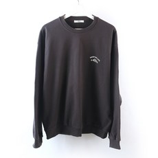 105 / 차콜 남성 탑텐 오버핏 코튼 사용감 거의 없는 중고 맨투맨 / P010 -041