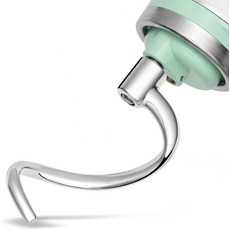 304 스테인리스 스틸 나선형 반죽 후크 부착 - KitchenAid 4.5-5QT 틸트 헤드 스탠드 믹서에 적합하며 K45 K45SS KSM150 KSM75 KSM85 KSM88