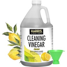 해리스 클리닝 식초 다용도 가정용 표면 클리너 128온스유칼립투스, Lemon, 1개