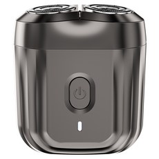 엔첸 미니 6 더블 헤드 전기 면도기, 블랙