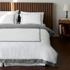 프리미엄 호텔 자수 누빔 이불커버 모달 메종 침구세트