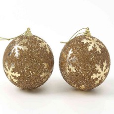 골드 글리터볼 장식