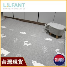 LILFANT 韓國製 M輕量型加厚雙面地墊 爬行墊 遊戲墊, M｜120x150x2.2cm