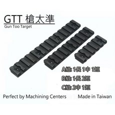 JHS金和勝生存遊戲專賣 槍太準 KEYMOD 軌道片組 刷卡分12期0利率, 1個, A