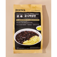 피코크 홍복 유니짜장면 냉장, 3개, 620g