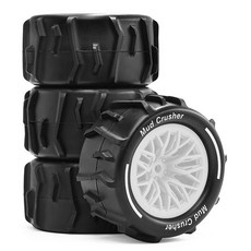 ARR 18GRANITE GROM 소형 그라 빅풋 타이어 모래 해변 D343, WHITE