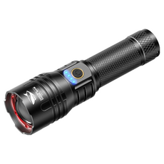 微笑鯊 SD7009 高亮強光手電筒 伸縮變焦手電 強光手電 大功率爆亮手電 露營手電筒, 1個, 4電【微笑鯊】 SD-7009 手電筒