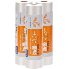 Cleanson 衛生保鮮袋捲 36 x 50 cm 500入, 特大(XL)以上, 500個, 3個