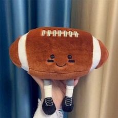 배구공 인형 봉제 농구공 베개 축구공 쿠션 선물, 1개, 야구공 18cm